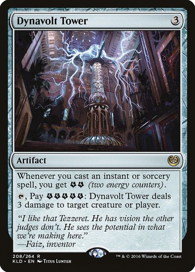 Dynavolt Tower 208 card from Kaladesh