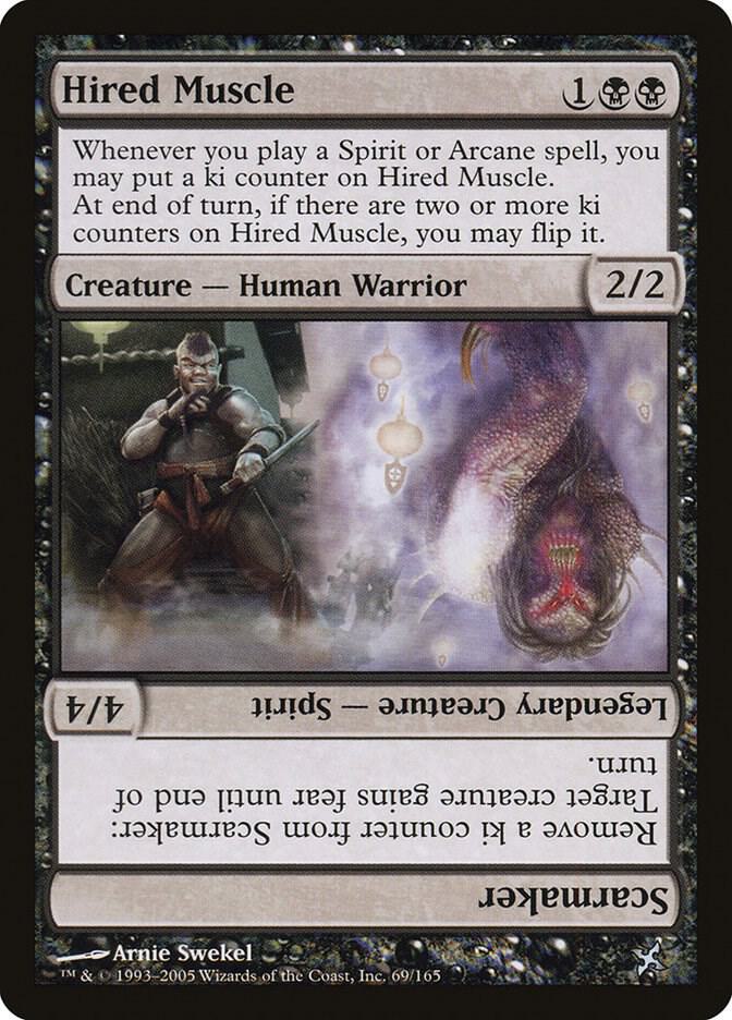 Hired Muscle 69 card from Betrayers of Kamigawa
