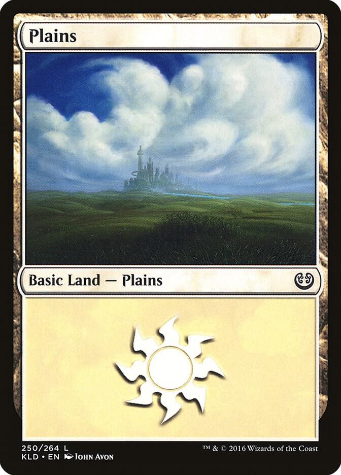Plains 250 card from Kaladesh