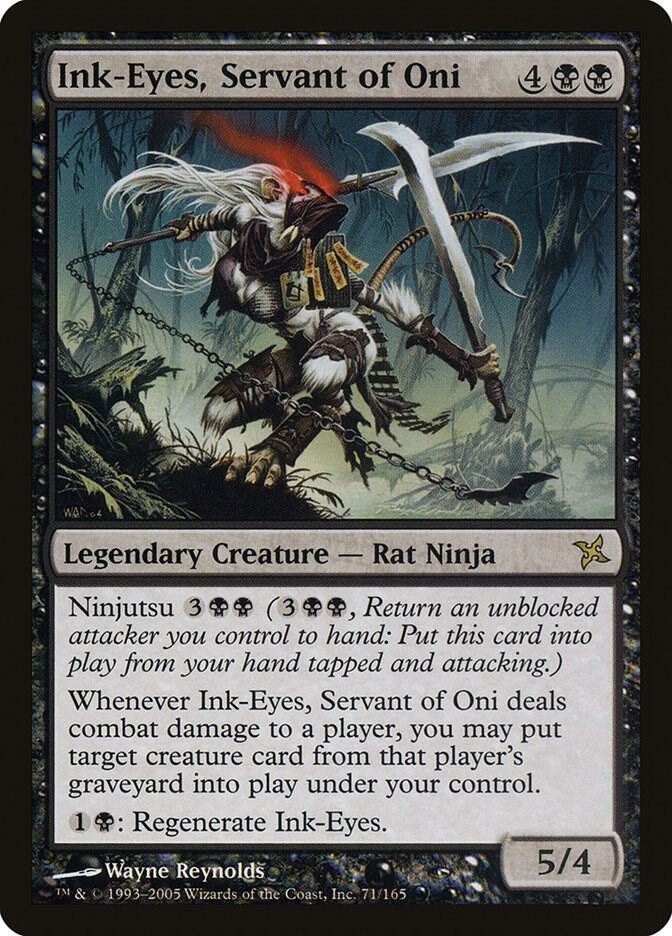 Ink-Eyes, Servant of Oni 71 card from Betrayers of Kamigawa