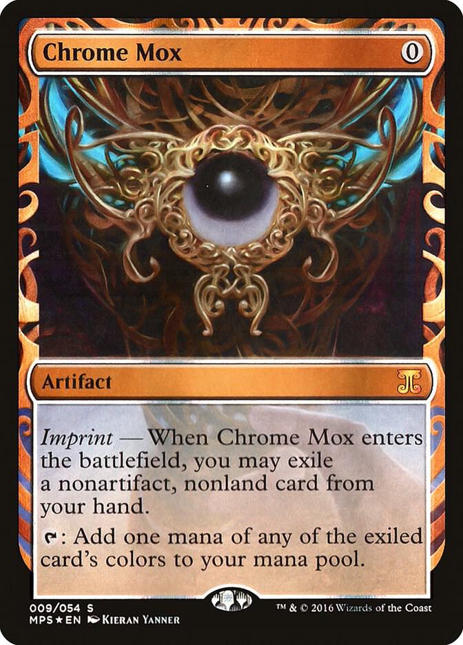 Chrome Mox 9 card from Masterpiece Series: Kaladesh Inventions