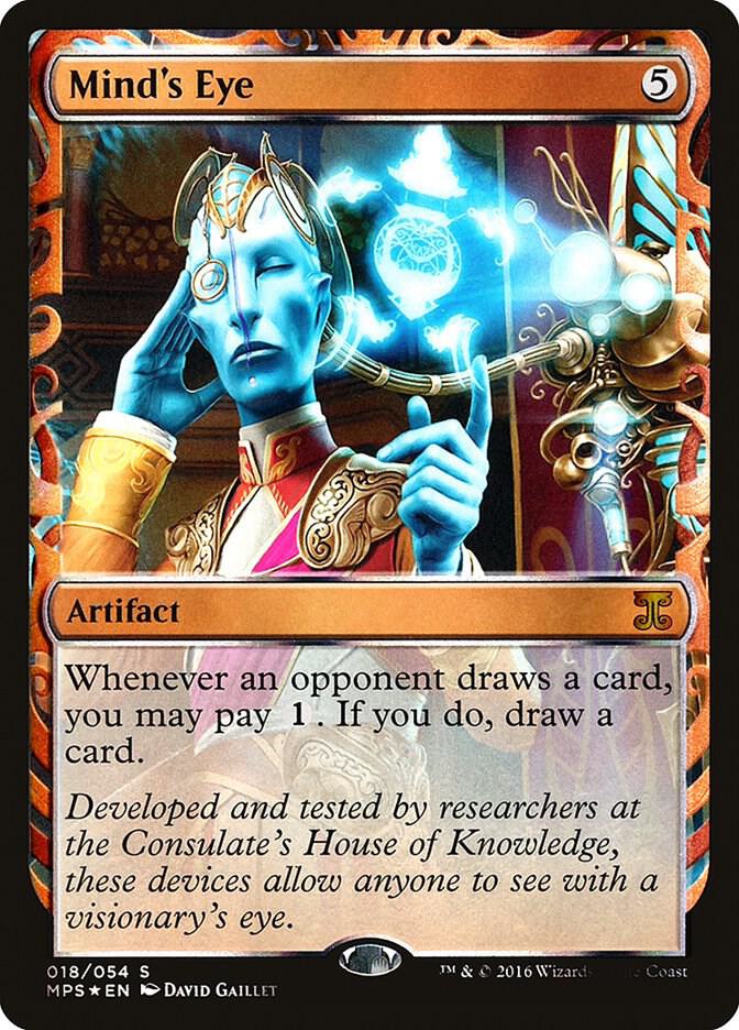 Mind's Eye 18 card from Masterpiece Series: Kaladesh Inventions