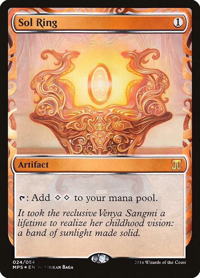 Sol Ring 24 card from Masterpiece Series: Kaladesh Inventions