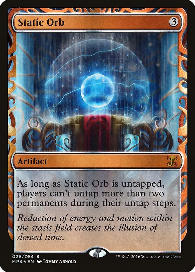 Static Orb 26 card from Masterpiece Series: Kaladesh Inventions