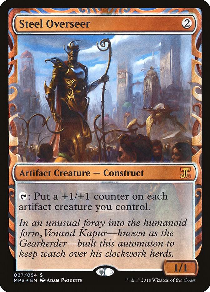 Steel Overseer 27 card from Masterpiece Series: Kaladesh Inventions