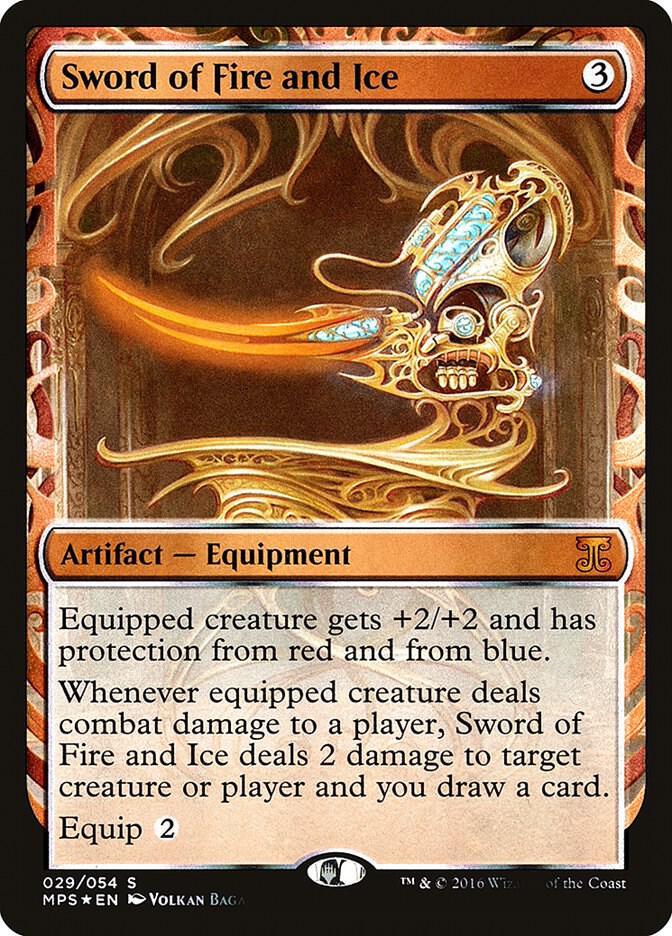 Sword of Fire and Ice 29 card from Masterpiece Series: Kaladesh Inventions