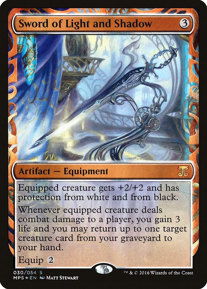 Sword of Light and Shadow 30 card from Masterpiece Series: Kaladesh Inventions