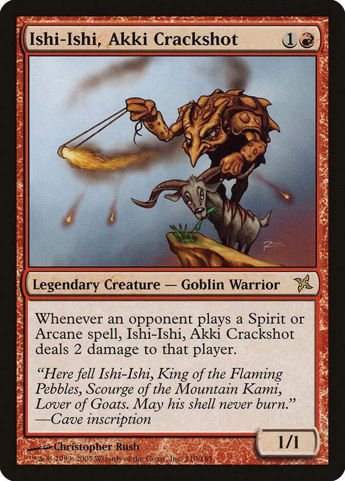 Ishi-Ishi, Akki Crackshot 110 card from Betrayers of Kamigawa