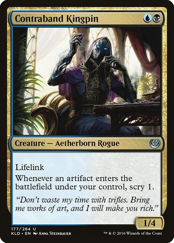 Contraband Kingpin 177 card from Kaladesh
