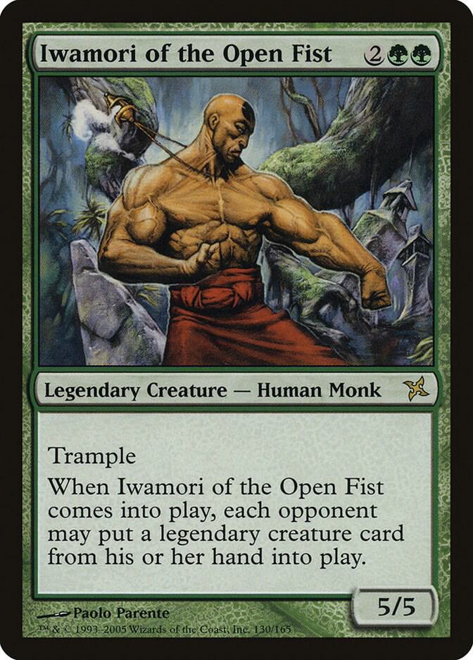 Iwamori of the Open Fist 130 card from Betrayers of Kamigawa