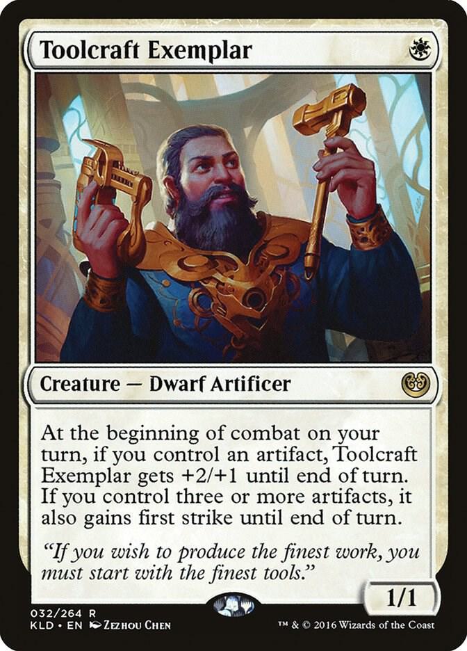 Toolcraft Exemplar 32 card from Kaladesh