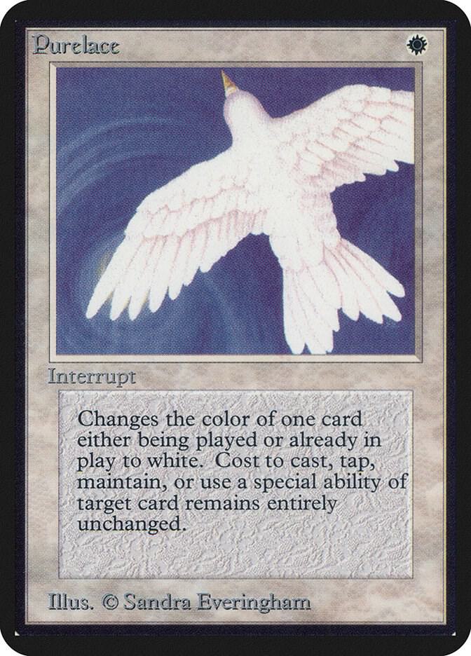 Purelace card from Alpha Edition