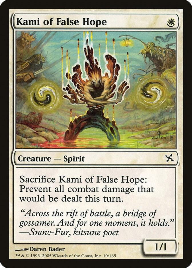 Kami of False Hope 10 card from Betrayers of Kamigawa