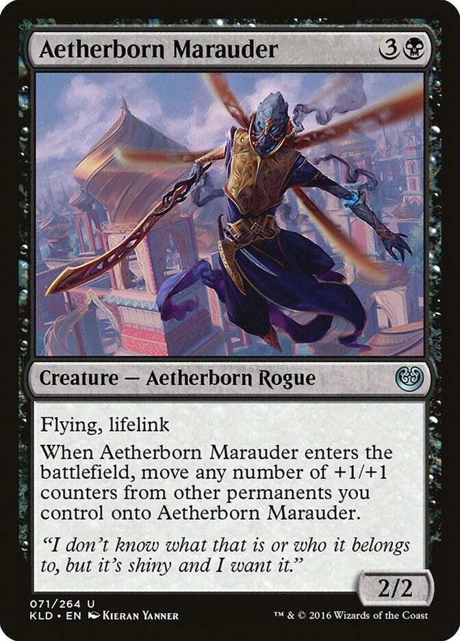 Aetherborn Marauder 71 card from Kaladesh