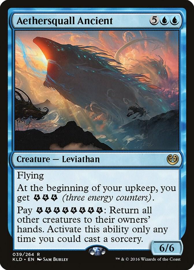 Aethersquall Ancient 39 card from Kaladesh