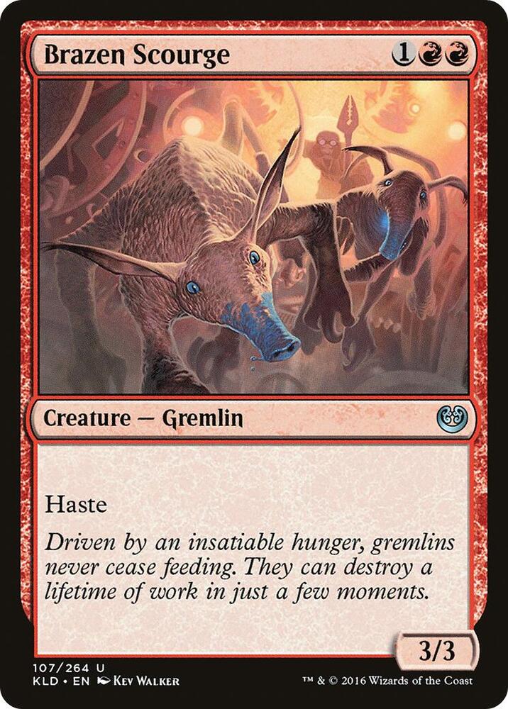Brazen Scourge 107 card from Kaladesh