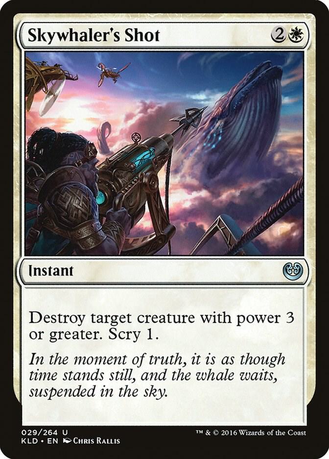 Skywhaler's Shot 29 card from Kaladesh