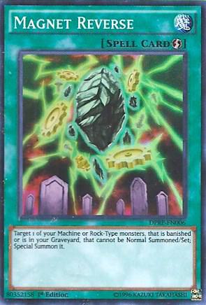 Magnet Reverse DPRP-EN006 card from Duelist Pack: Rivals of the Pharaoh