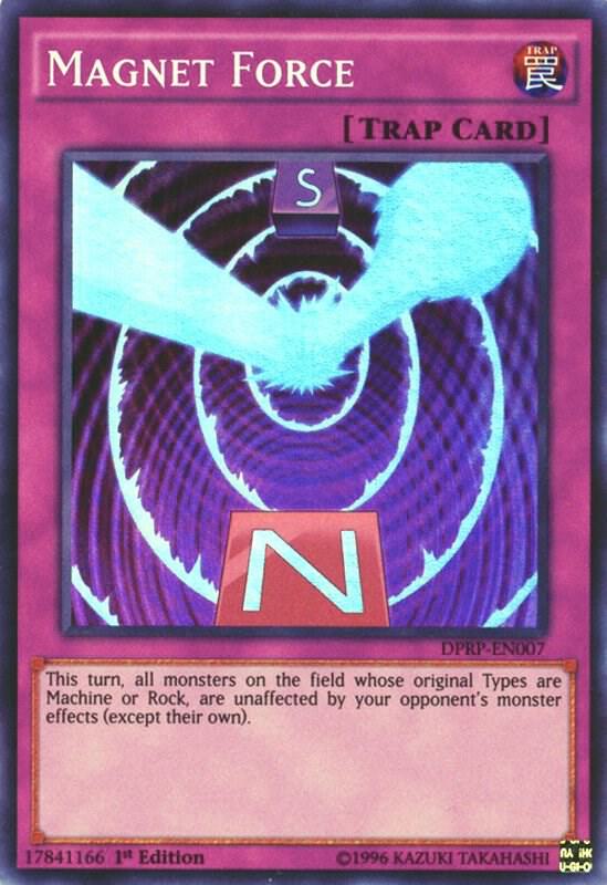 Magnet Force DPRP-EN007 card from Duelist Pack: Rivals of the Pharaoh