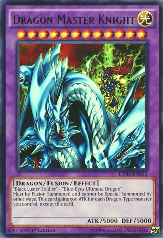 Dragon Master Knight DPRP-EN012 card from Duelist Pack: Rivals of the Pharaoh