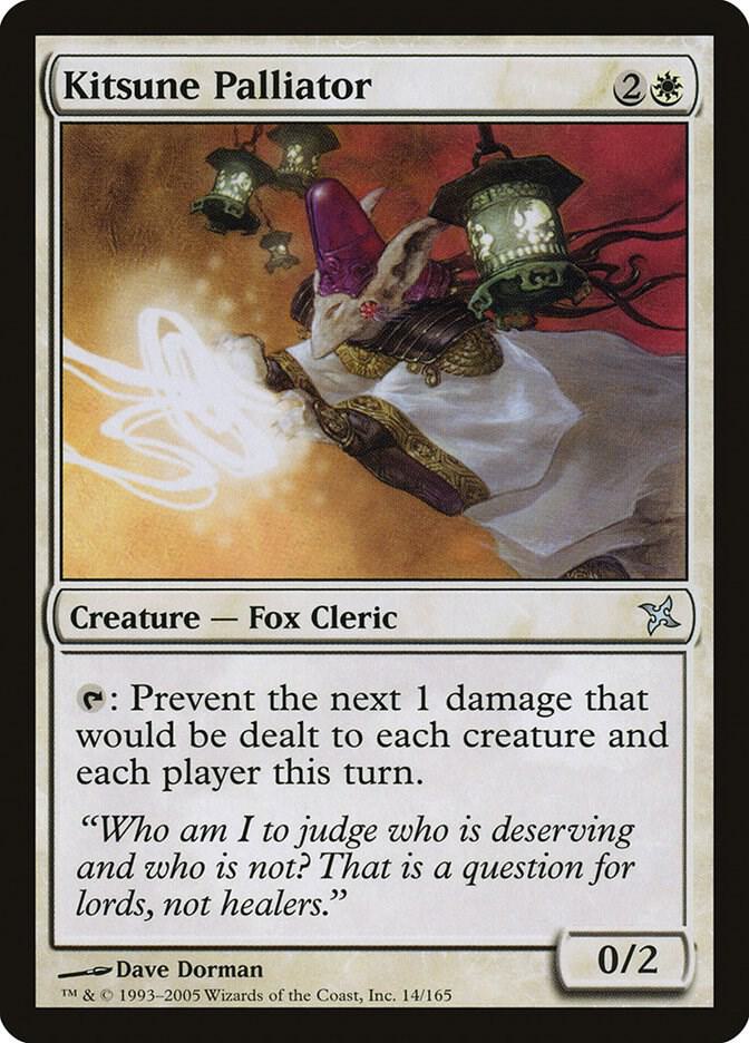 Kitsune Palliator 14 card from Betrayers of Kamigawa