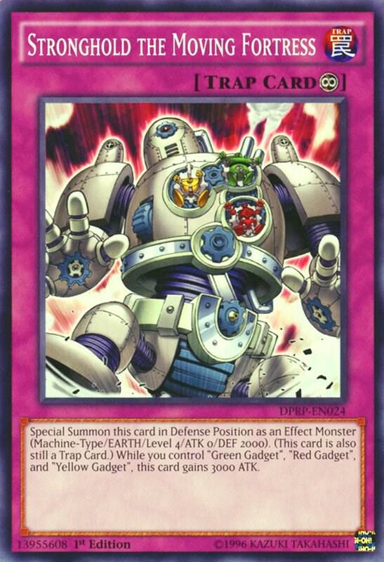 Stronghold the Moving Fortress DPRP-EN024 card from Duelist Pack: Rivals of the Pharaoh
