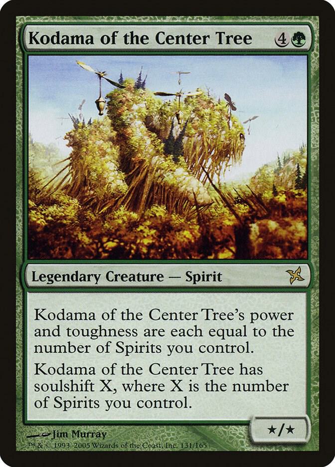 Kodama of the Center Tree 131 card from Betrayers of Kamigawa