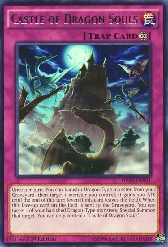 Castle of Dragon Souls DPRP-EN031 card from Duelist Pack: Rivals of the Pharaoh