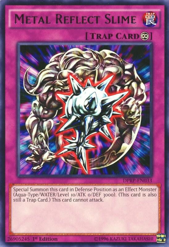 Metal Reflect Slime DPRP-EN033 card from Duelist Pack: Rivals of the Pharaoh