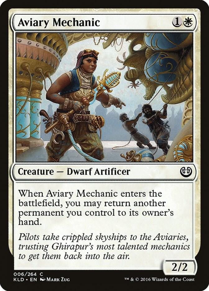 Aviary Mechanic 6 card from Kaladesh