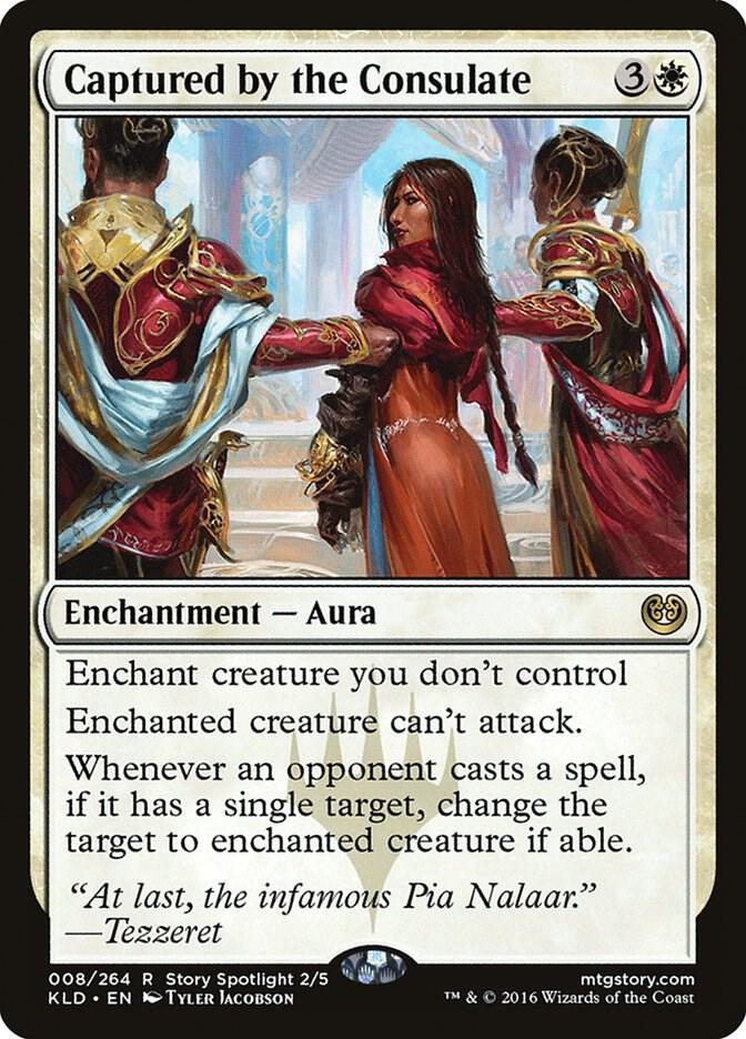 Captured by the Consulate 8 card from Kaladesh