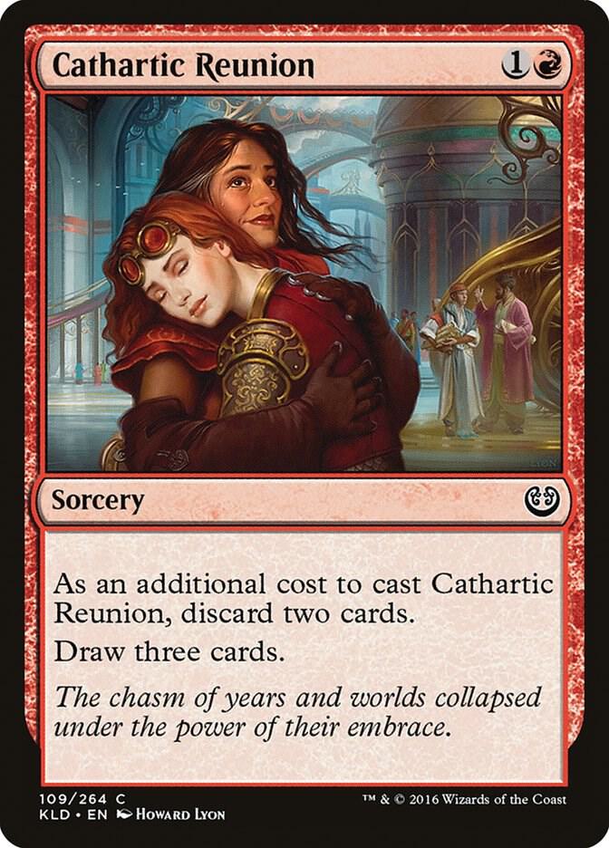 Cathartic Reunion 109 card from Kaladesh