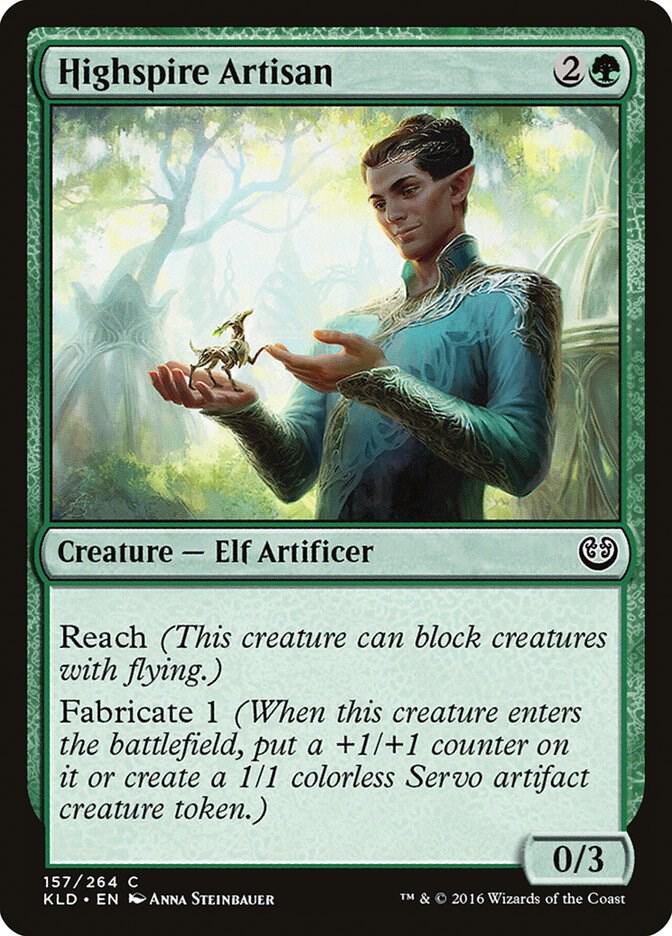 Highspire Artisan 157 card from Kaladesh