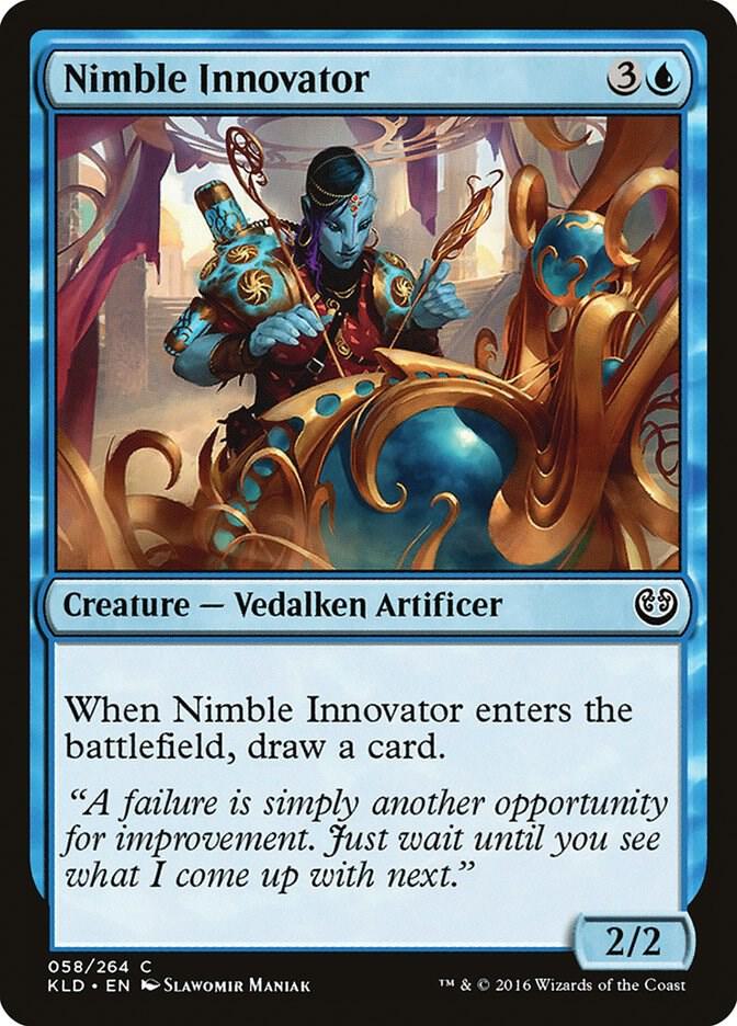 Nimble Innovator 58 card from Kaladesh