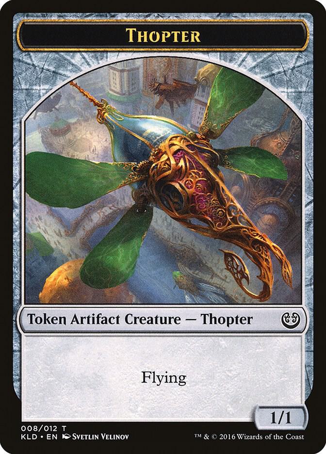 Thopter Token 8 card from Kaladesh