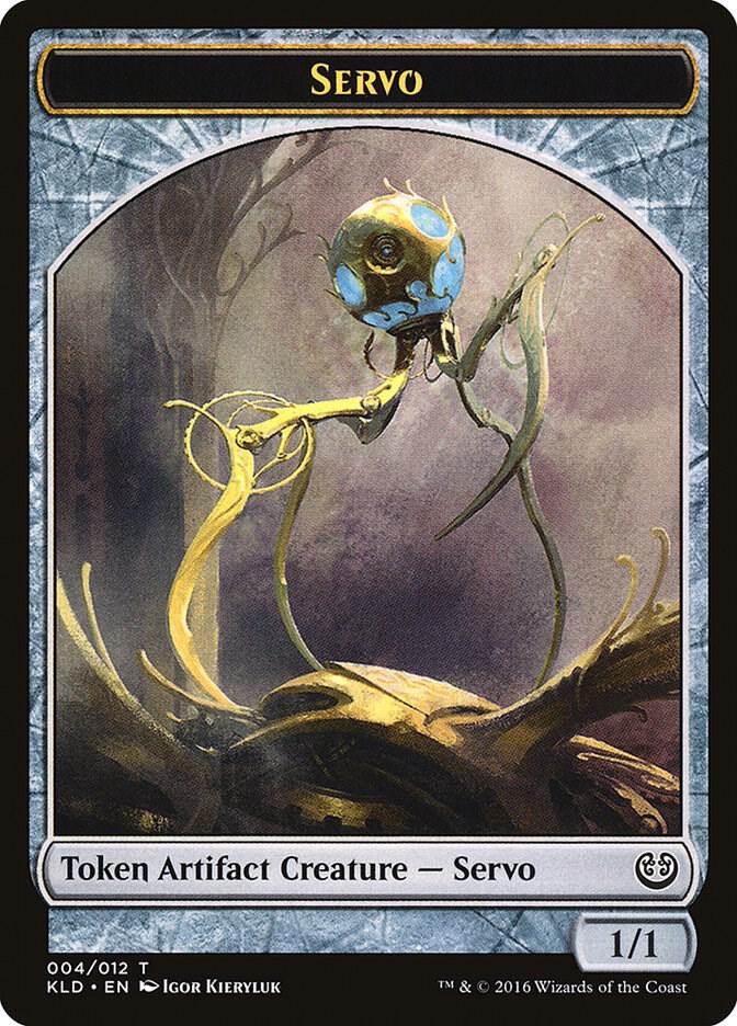 Servo Token 4 card from Kaladesh