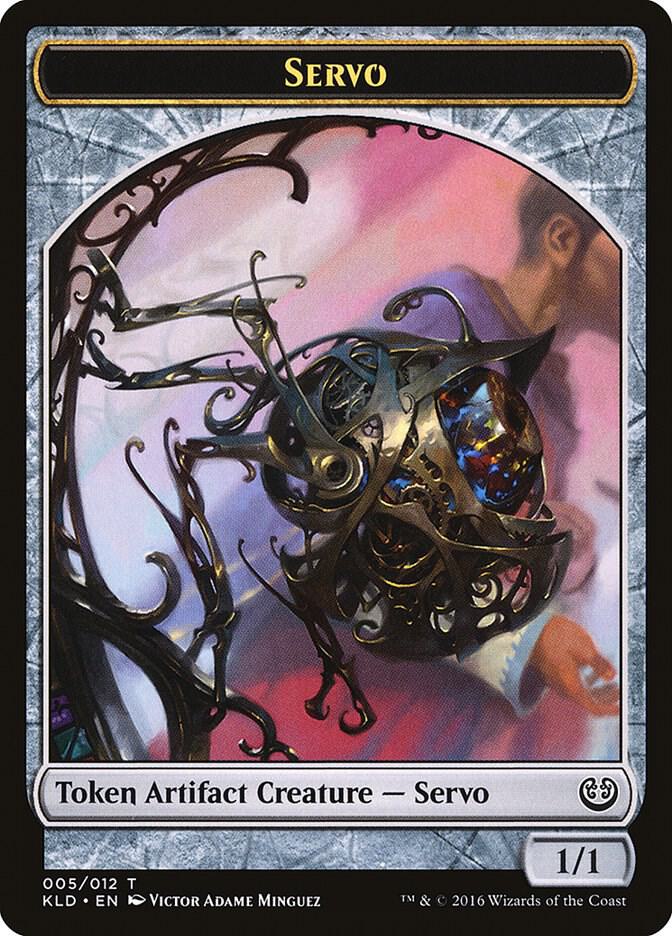 Servo Token 5 card from Kaladesh