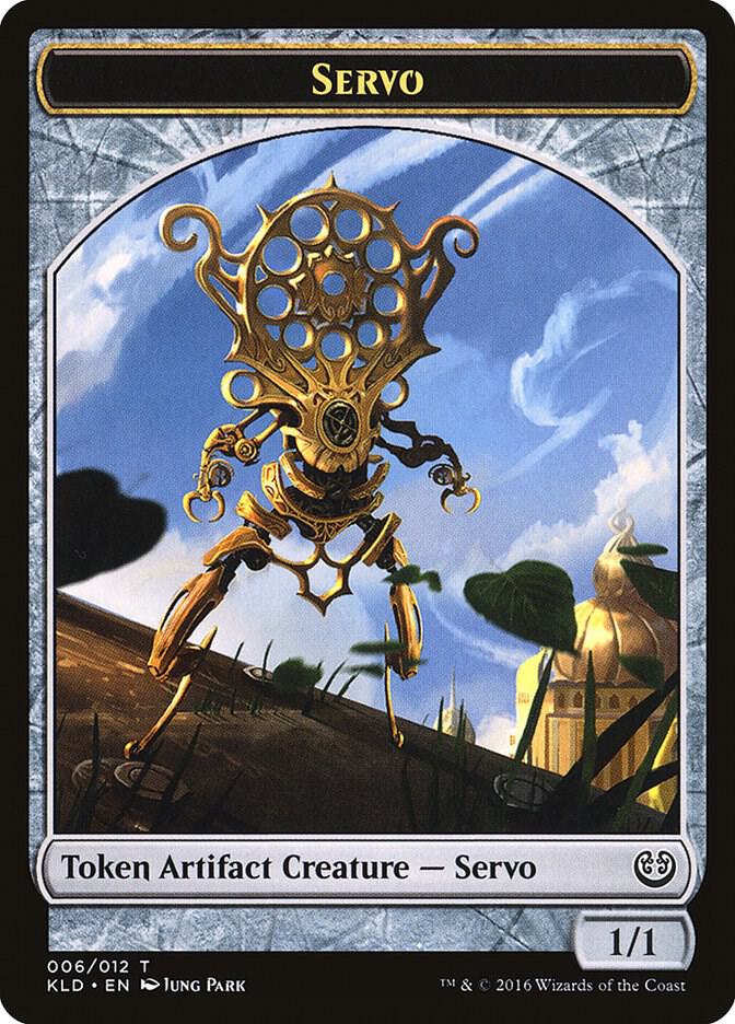 Servo Token 6 card from Kaladesh