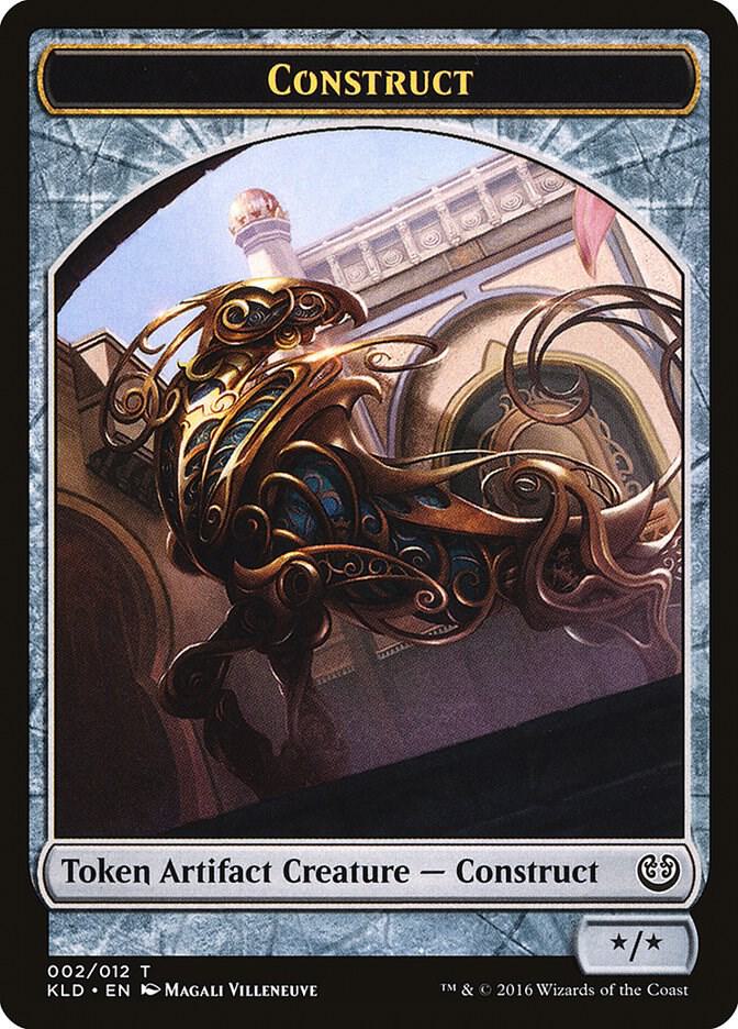 Construct Token 2 card from Kaladesh