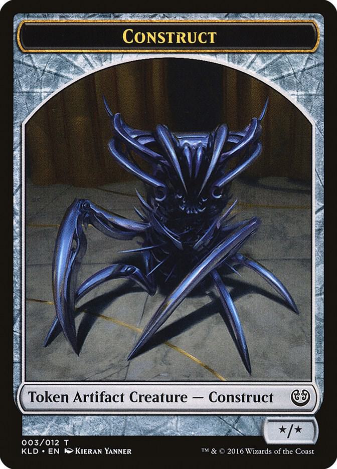 Construct Token 3 card from Kaladesh