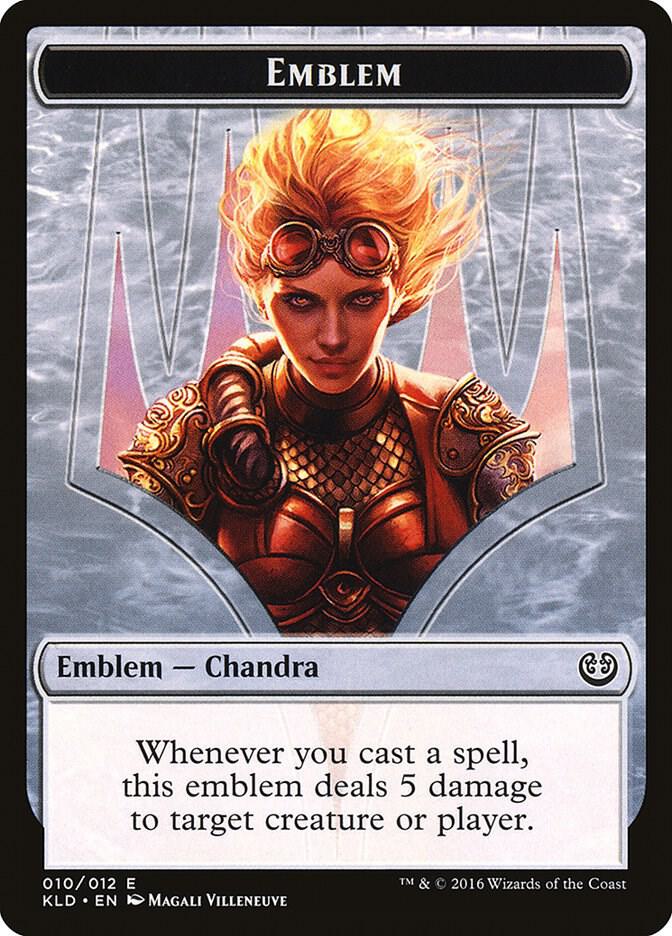 Emblem - Chandra, Torch of Defiance 10 card from Kaladesh