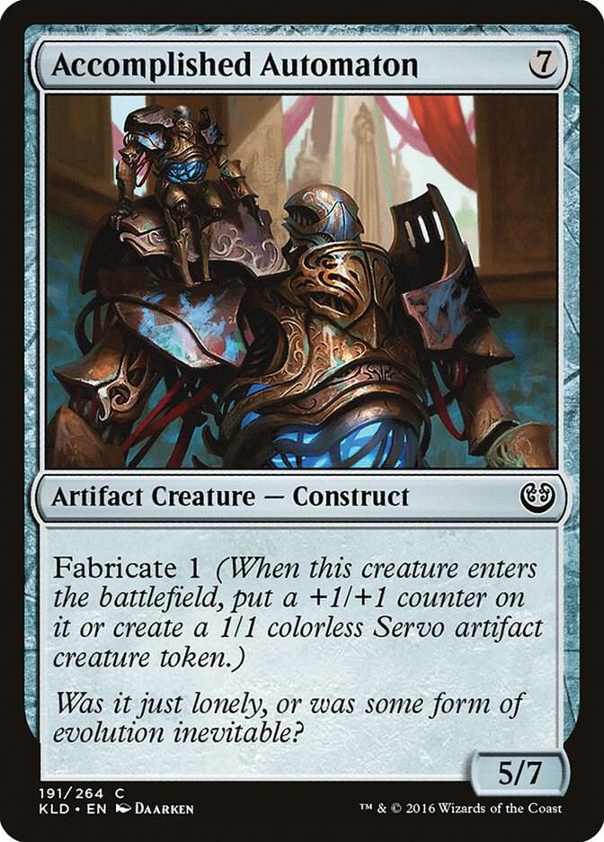 Accomplished Automaton 191 card from Kaladesh