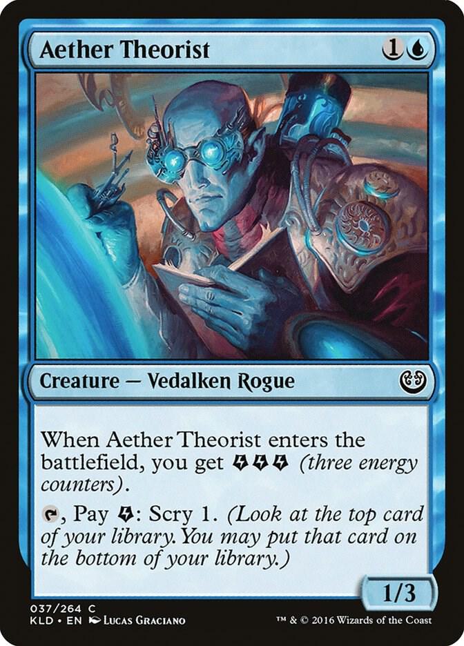 Aether Theorist 37 card from Kaladesh
