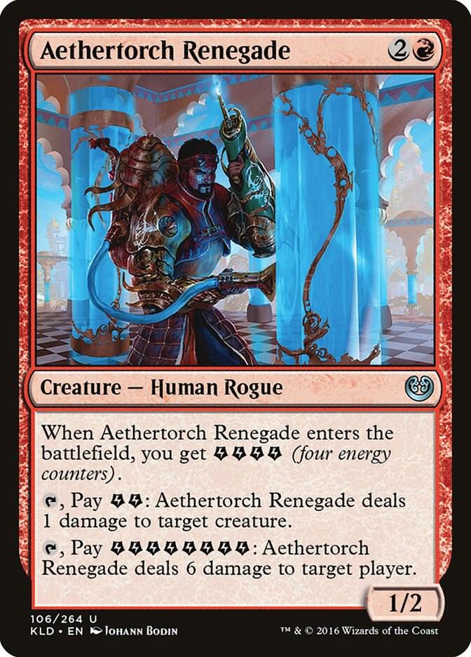 Aethertorch Renegade 106 card from Kaladesh