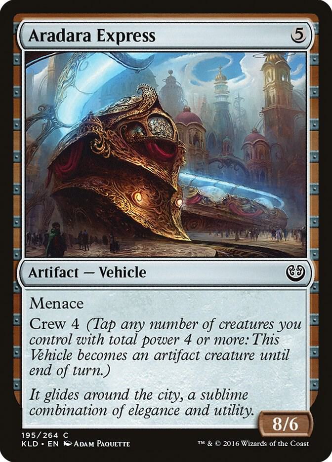 Aradara Express 195 card from Kaladesh