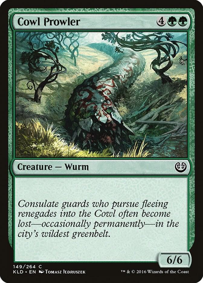 Cowl Prowler 149 card from Kaladesh