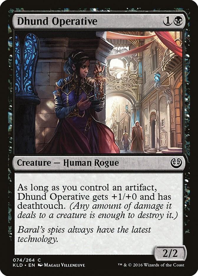Dhund Operative 74 card from Kaladesh