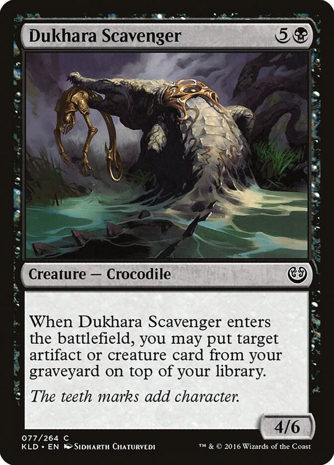 Dukhara Scavenger 77 card from Kaladesh