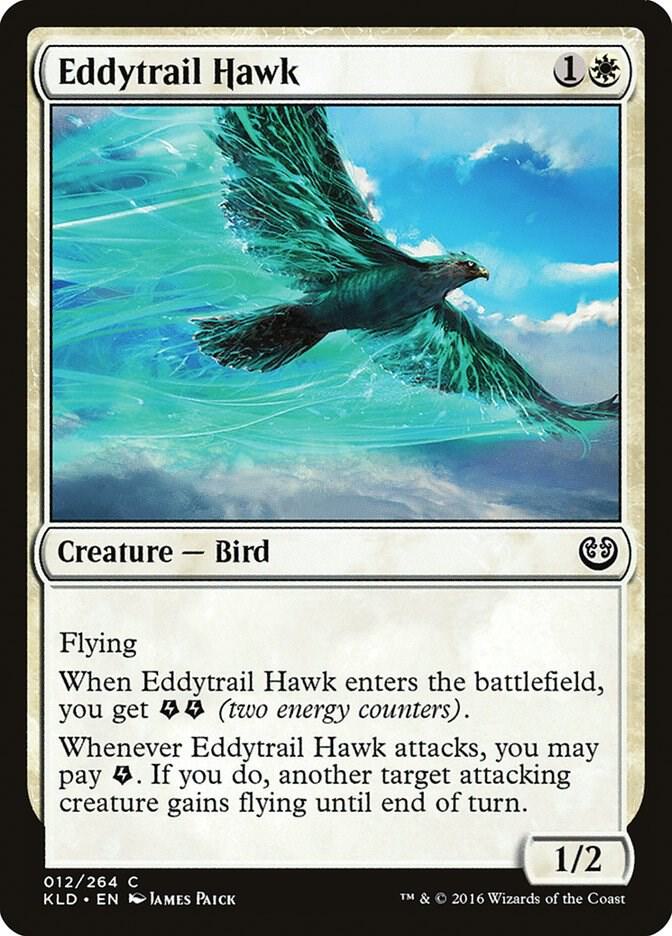 Eddytrail Hawk 12 card from Kaladesh
