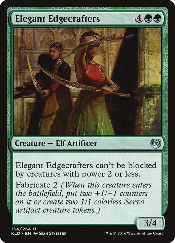 Elegant Edgecrafters 154 card from Kaladesh